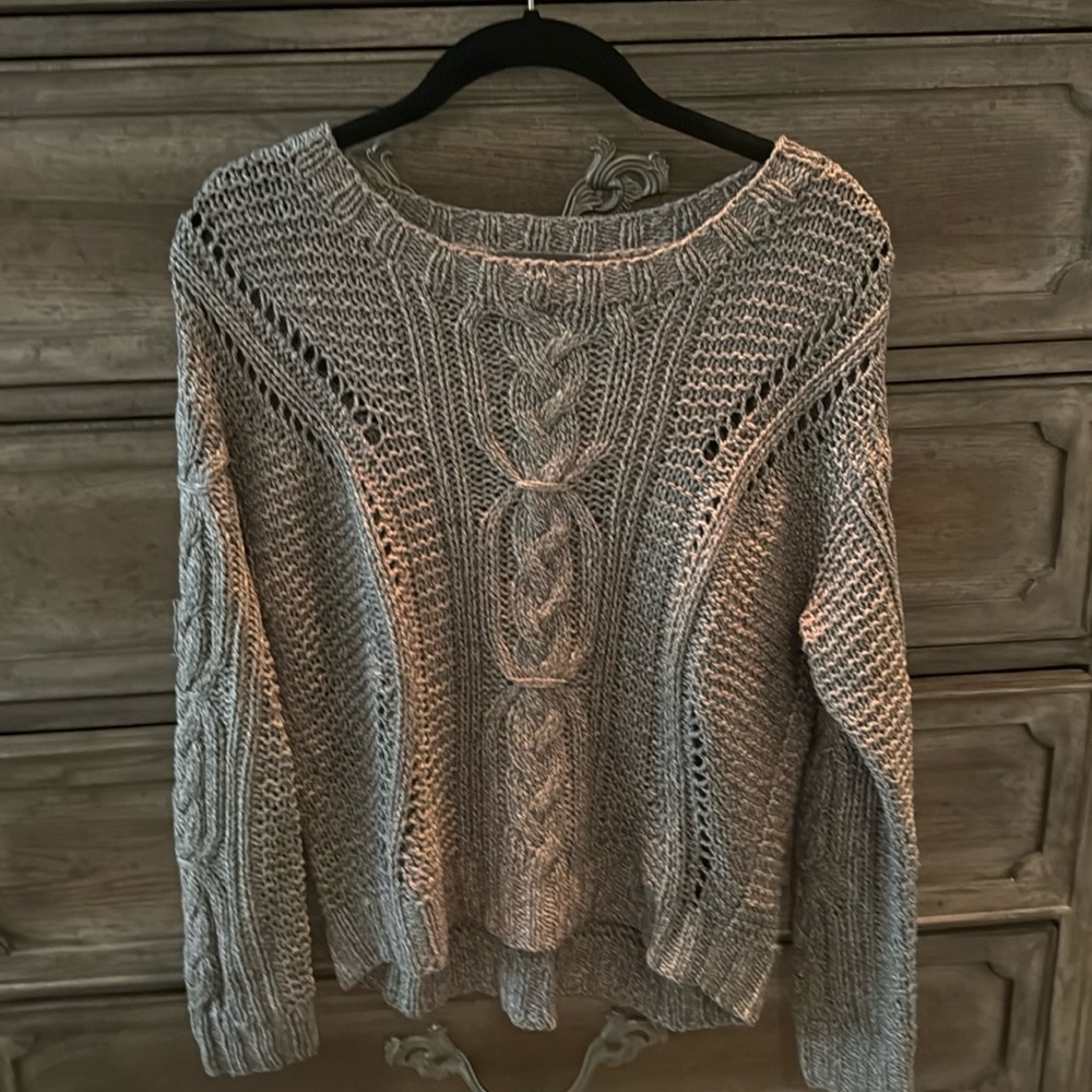 Vince Cableknit Cotton Blend Sweater
